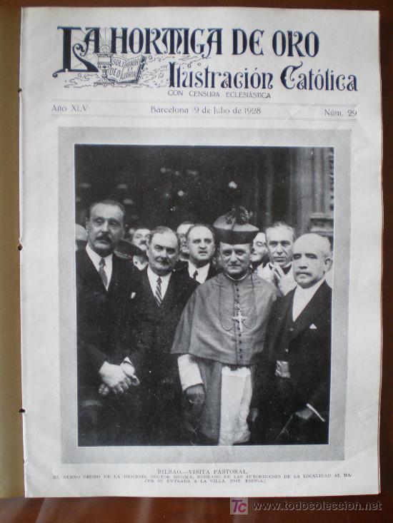 Coleccionismo de revistas y peri&oacute;dicos: LA HORMIGA DE ORO N&ordm; 29 (19/07/28) ALICANTE CANAPOST MURCIA BISBAL CANFRANC TREN JATIVA ALAYOR
