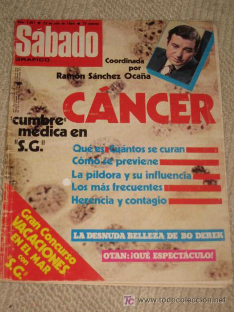 Colecionismo de Revistas e Jornais: SABADO GRAFICO n&ordm; 1207 de 23 de Julio de 1980. La desnuda belleza de Bo Derek