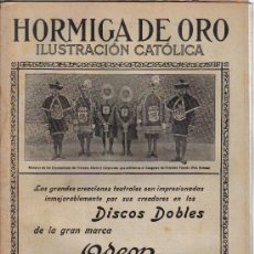 Coleccionismo de Revistas y Periódicos: LA HORMIGA DE ORO * Nº 38 * AÑO 1918 - VER DESCRIPCION Y 