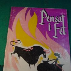 Coleccionismo de Revistas y Periódicos: PENSAT I FET - 1956 - AÑO XLII - Nº 46 - CATALOGO DE FALLAS - ILUSTRACIONES