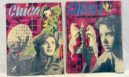 Coleccionismo de revistas y peri&oacute;dicos: Chicas La revista de los 17 a&ntilde;os n&ordm; 128 7 dic 1952 y n&ordm; 76 9 dic 1951 publicidad Roberta maquillaje