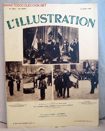 Coleccionismo de revistas y peri&oacute;dicos: L illustration marzo 1935 trois grandes ecoles decorees de la legion d honneur revista francesa