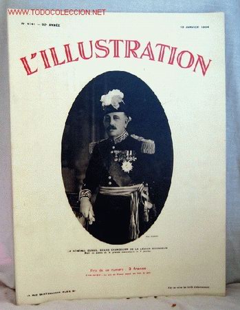 Coleccionismo de revistas y peri&oacute;dicos: L illustration enero 1934 Le general Dubail revista francesa