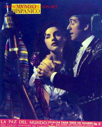 Coleccionismo de revistas y peri&oacute;dicos: Revista Mundo Hispanico n&ordm; 84 Marzo 1955 Paz del mundo Fama tiene nombre personajes Espa&ntilde;a Panam&aacute;