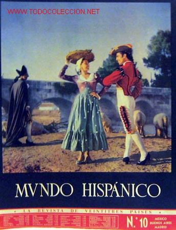 Sammeln von Zeitschriften und Zeitungen: Mundo Hispanico n&ordm; 10 Noviembre 1948 reportajes y publicidad &eacute;poca
