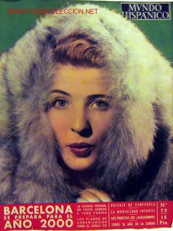 Coleccionismo de revistas y peri&oacute;dicos: Mundo HIspanico n&ordm; 70 Enero 1954 Barcelona se prepara a&ntilde;o 2000 A&ntilde;o Sangre publicidad &eacute;poca