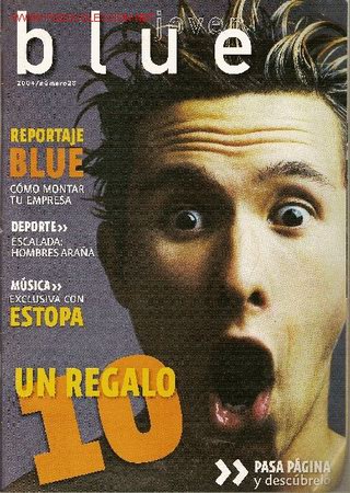 Collection Magazines and Newspapers: Revista 'Blue joven', n&ordm; 28. Junio 2004. Entrevista a Estopa.