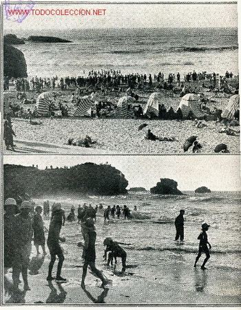 Collezionismo di Riviste e Giornali: LA ESFERA 1926 BIARRITZ MALAGA PEREZ LUGIN SEPULVEDA MONDARIZ TRONCOSO FRANCISCO SANCHA VILLAESPESA
