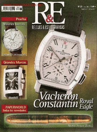 Coleccionismo de revistas y peri&oacute;dicos: REVISTA RELOJES & ESTILOGR&Aacute;FICAS