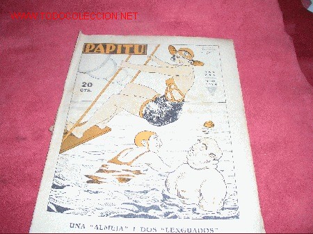 Coleccionismo de revistas y peri&oacute;dicos: PAPITU 1933 - Foto 1