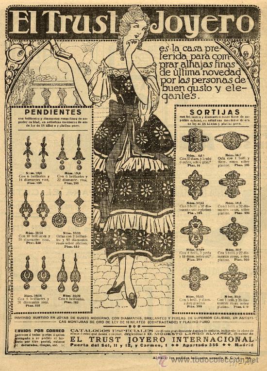 Coleccionismo de Revistas y Peri&oacute;dicos: EL TRUST 1917 JOYERO HOJA REVISTA