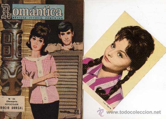 Coleccionismo de Revistas y Peri&oacute;dicos: romantica n&ordm; 84 con fotocolor original de rocio durcal