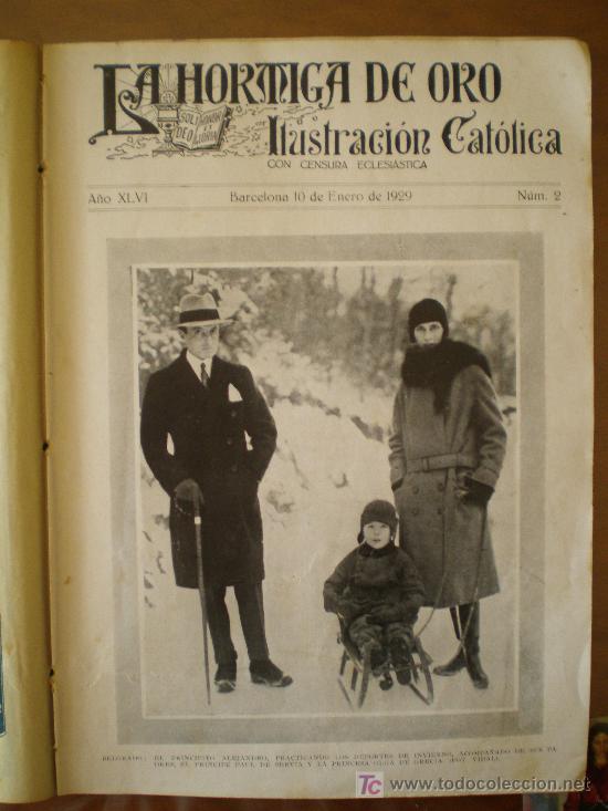 Coleccionismo de revistas y peri&oacute;dicos: LA HORMIGA DE ORO N&ordm; 2 (10/01/29) EIBAR CARTAGENA SEVILLA CABOT SAN CUGAT TOLEDO MENORCA ASTURIAS