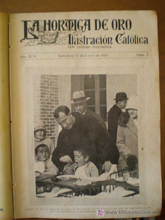 Coleccionismo de revistas y peri&oacute;dicos: LA HORMIGA DE ORO N&ordf; 3 (17/01/29) MURCIA ALMERIA PADRON CORU&Ntilde;A LERIDA CARTAGENA GRANADA ARENAL IRUN