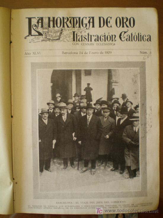 Coleccionismo de revistas y peri&oacute;dicos: LA HORMIGA DE ORO N&ordm; 4 (24/01/29) YUSTE CACERES GRANADA ALMERIA CORU&Ntilde;A TOROTOSA BARCELONA SEVILLA