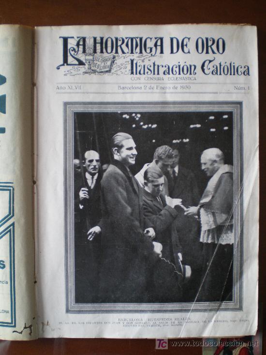 Coleccionismo de revistas y peri&oacute;dicos: LA HORMIGA DE ORO N&ordm; 1 (02/01/30) REYES MAGOS BARCELONA ZARAGOZA TORTOSA CORDOBA ZUMAYA SEVILLA