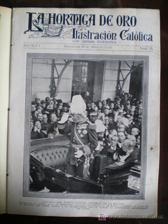 Coleccionismo de revistas y peri&oacute;dicos: LA HORMIGA DE ORO N&ordm; 15 (10/04/30) SEGOVIA BARCELONA MADRID PRENSA SAN SEBASTIAN ADOAIN RUSIA