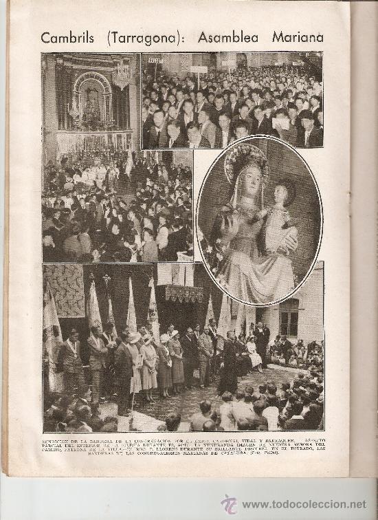 Coleccionismo de revistas y peri&oacute;dicos: A&Ntilde;O 1932 SANTA MARIA DE L'ESTANY CAMBRILS MANRESA HOSPITAL SANT JOAN DE DEU ESTELLA