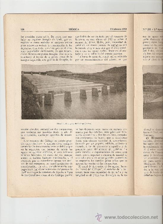 Coleccionismo de revistas y peri&oacute;dicos: A&Ntilde;O1953 ENASA CAMIONES ZARAGOZA HUESCA PANTANO DE ARDISA LA SOTONERA CANAL DE VIOLADA CANAL MONEGROS