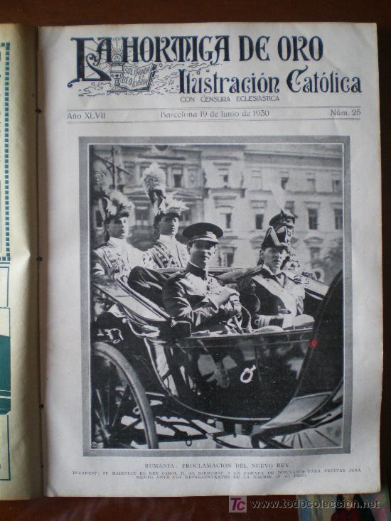 Coleccionismo de revistas y peri&oacute;dicos: LA HORMIGA DE ORO N&ordm; 25 (19/06/30) BURGOS FRIAS MADRID HOZ TOBERA MIR PALACIOS JEREZ SEVILLA CUGAT