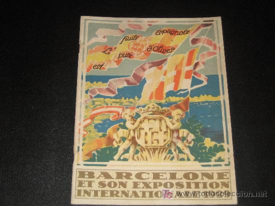 Coleccionismo de Revistas y Peri&oacute;dicos: REVISTA DE LA EXPOSICION INTERNACIONAL DE BARCELONA , 1920 - EDITADA EN FRANCES