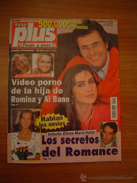 Collezionismo di Riviste e Giornali: REVISTA TELE PLUS N&ordm; 412   INFANTA ELENA - MARICHALAR LOS SECRETOS DE ROMANCE