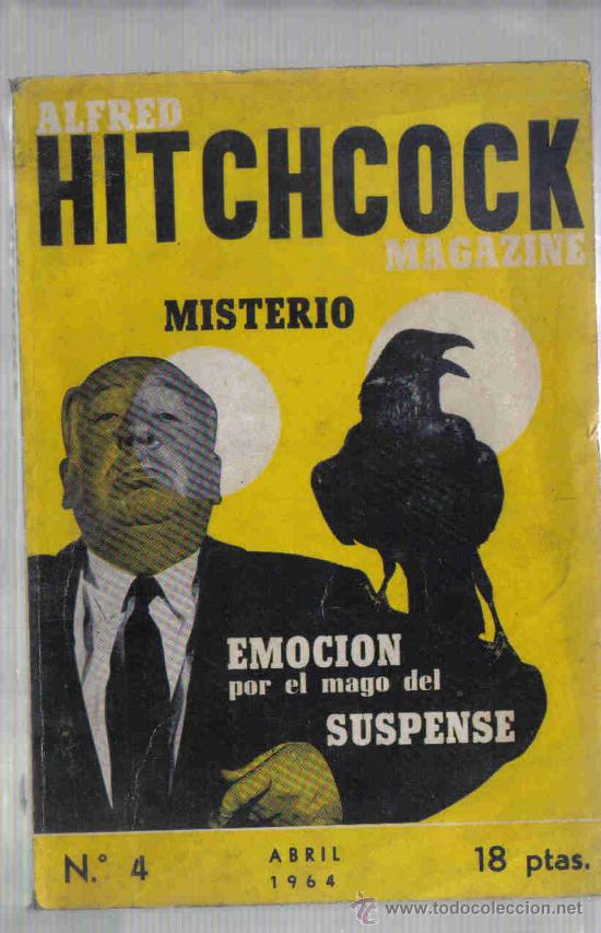 Coleccionismo de Revistas y Peri&oacute;dicos: ALFRED HITCHCOCK MISTERIO - NUMERO 4 - ABRIL 1964