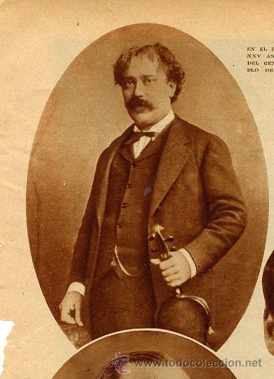 Coleccionismo de Revistas y Peri&oacute;dicos: SARASATE 1933 VIOLIN RETAL REVISTA