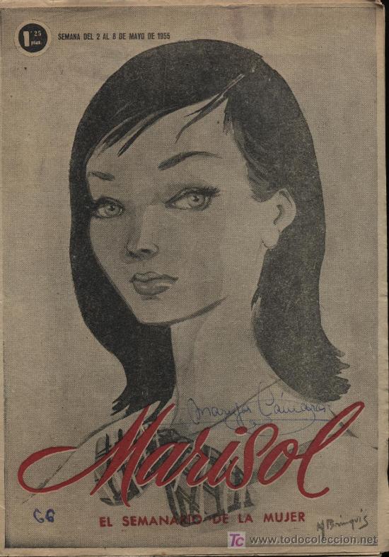 Collectionnisme de Revues et Journaux: Marisol el semanario de la mujer.2 de Mayo de 1955