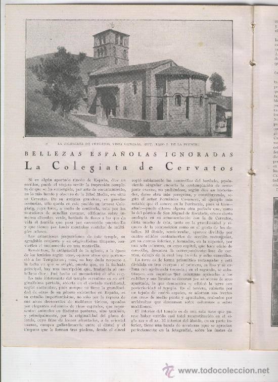 Coleccionismo de revistas y peri&oacute;dicos: REVISTA. A&Ntilde;O 1926.19.COLEGIATA DE CERVATOS.CASTELLON.SANT RAMON DEL PORTELL.LLEIDA.VALENCIA.CRUCES.