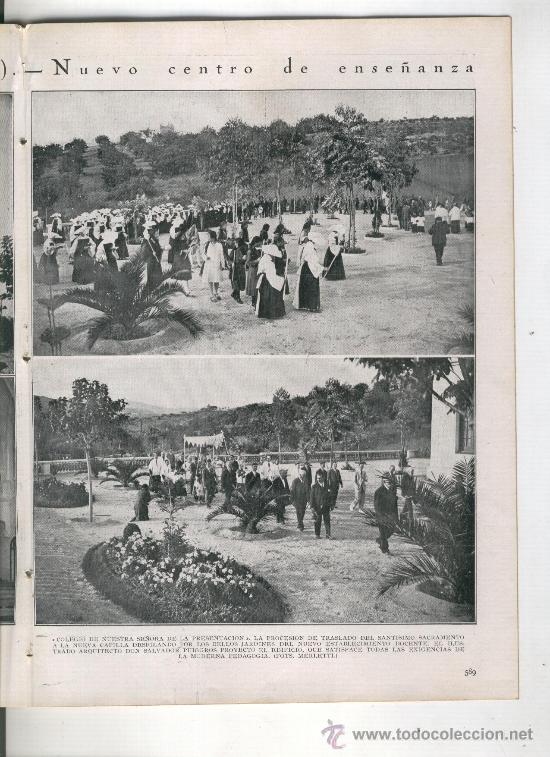 Coleccionismo de revistas y peri&oacute;dicos: 1926 COVADONGA HIPODROMO DE LASARTE COLEGIO DOMINICAS ARENYS DE MAR PEREZ LUGIN LA CORU&Ntilde;A