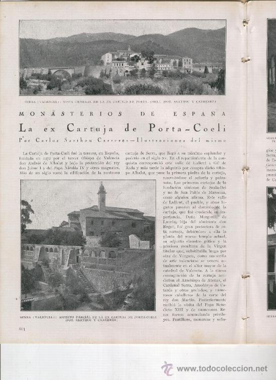 Collection Magazines and Newspapers: 1926 CARTUJA PORTA-COELI MOTOS SITGES AUTODROMO TERRAMAR VERGARA TAMARITE LITERA SALVADOR GUARDIOLA