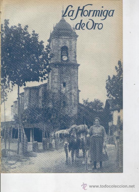Coleccionismo de Revistas y Peri&oacute;dicos: A&Ntilde;O 1930. PORTADA DE REVISTA. FOTO DE LA IGLESIA DEL BARRIO DE SAN AGUSTIN ELORRIO VIZCAYA.