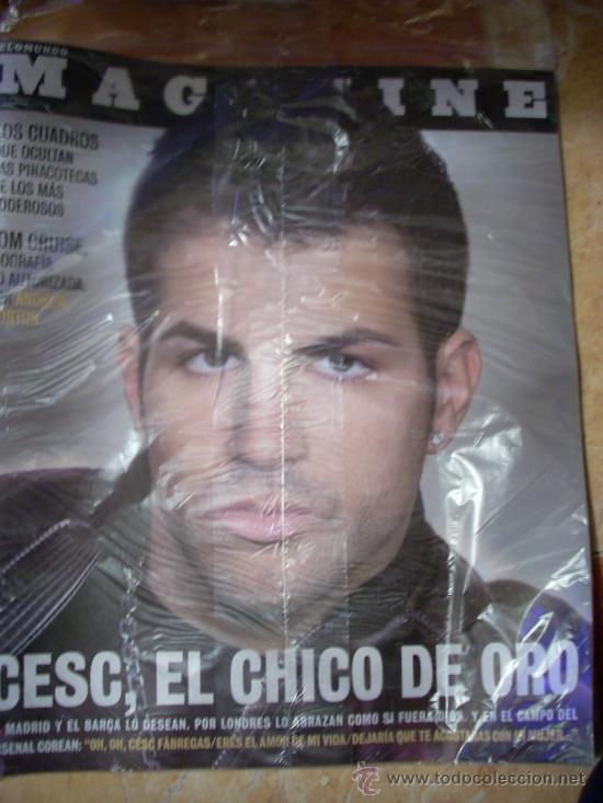 Coleccionismo de Revistas y Peri&oacute;dicos: 'El Mundo Magazine', n&ordm; 451. 18 de Mayo de 2008. Cesc F&aacute;bregas en portada.