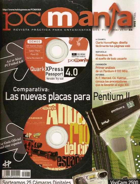 Collezionismo di Riviste e Giornali: REVISTA PCMANIA A&Ntilde;O VII N&ordm; 65