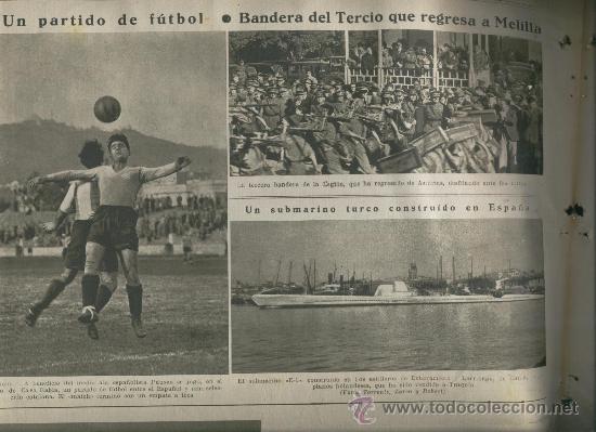 Coleccionismo de revistas y peri&oacute;dicos: LA VANGUARDIA A&Ntilde;O 1935 ESQUI SAINT MORITZ AVIACION AJEDREZ EN HASTINGS FUTBOL ESPA&Ntilde;OL