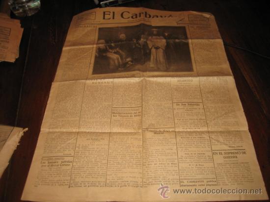 Collezionismo di Riviste e Giornali: EL CARBAYON  SABADO 2 DE MAYO DE 1925