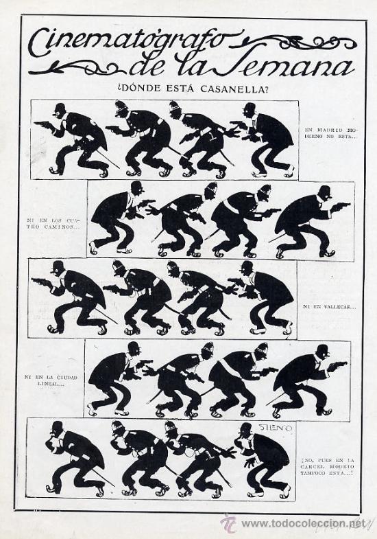 Coleccionismo de Revistas y Peri&oacute;dicos: CINE DE LA SEMANA 1921 ILUSTRACION SILENO HOJA REVISTA