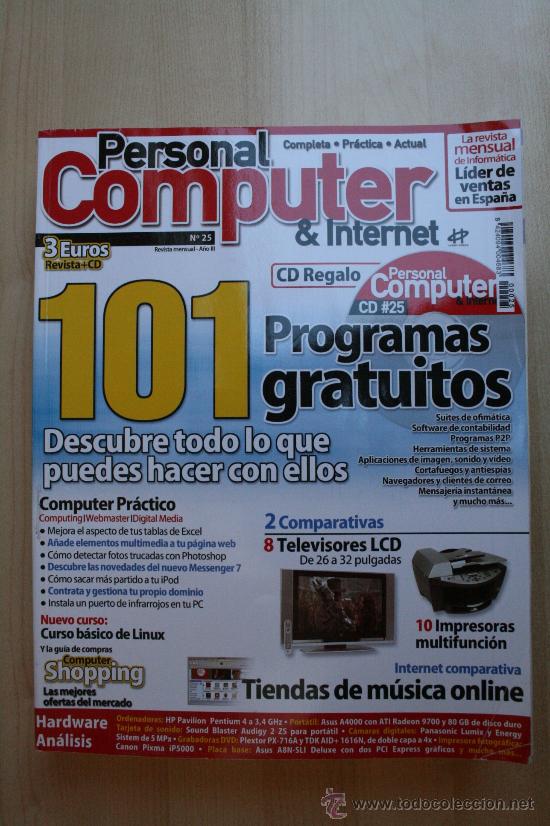 Collectionnisme de Revues et Journaux: REVISTA PERSONAL COMPUTER. A&Ntilde;O III N&ordm; 25