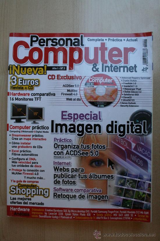 Collectionnisme de Revues et Journaux: REVISTA PERSONAL COMPUTER. A&Ntilde;O I N&ordm; 2