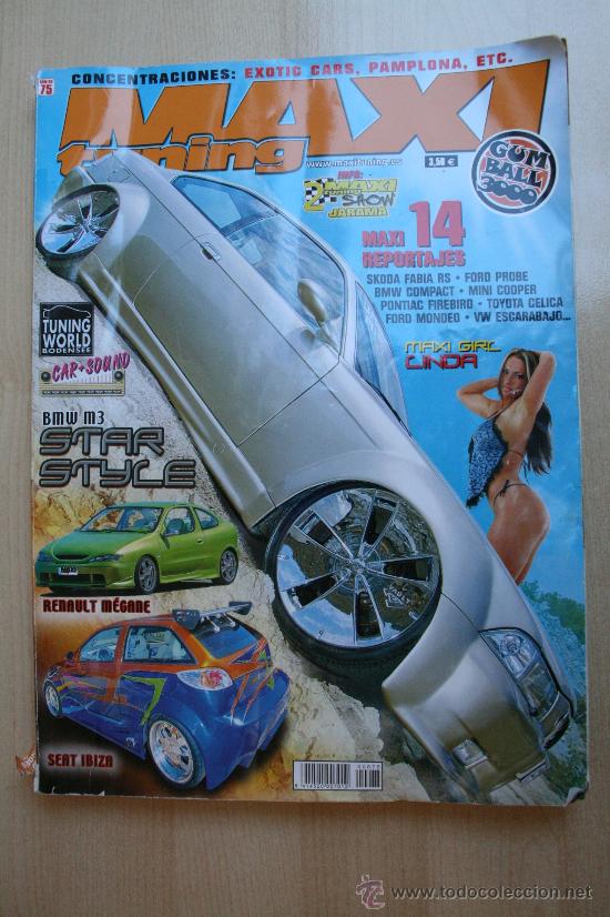 Collectionnisme de Revues et Journaux: REVISTSA MAXI TUNING. NUMERO 75