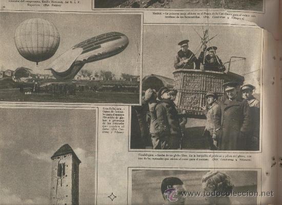 Collezionismo di Riviste e Giornali: LA VANGUARDIA 1933 GLOBOS EN  GUADALAJARA AVIACION TRAIGUERA CASTELLON ANDORRA ENGOLASTERS