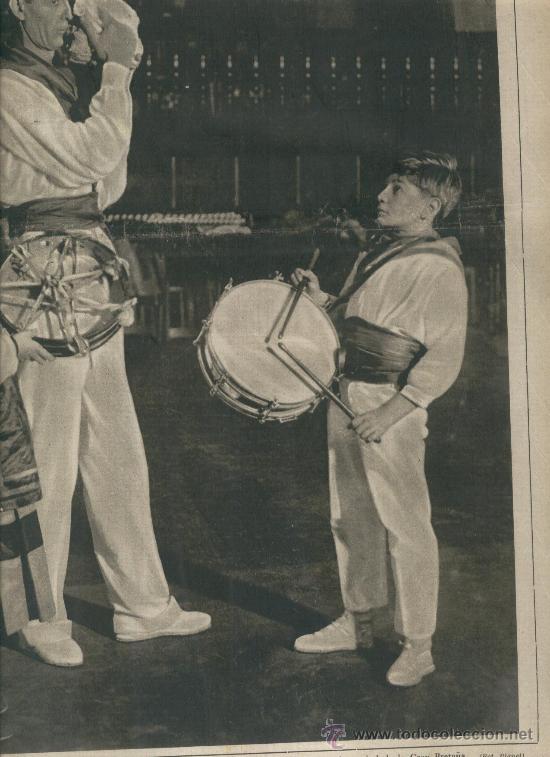Colecionismo de Revistas e Jornais: VANGUARDIA 1932 FESTIVAL EN LONDRES CORO DE SANTANDER VOCES CANTABRAS TRAJES TIPICOS CANTABRIA
