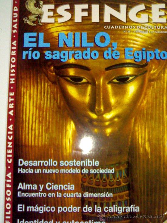Collectionnisme de Revues et Journaux: Revista Esfinge n&ordm; 35 el Nilo rio sagrado de egipto