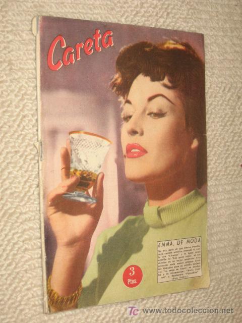 Colecionismo de Revistas e Jornais: Careta, 26 Mayo 1955. Enma Penella en portada, tors, el doctor Zumel, futbol Espa&ntilde;a-Inglaterra