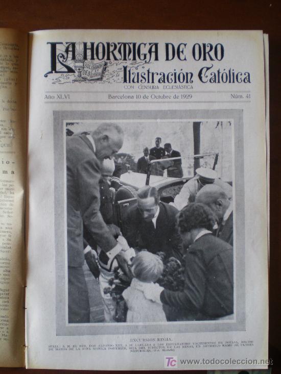 Coleccionismo de revistas y peri&oacute;dicos: LA HORMIGA DE ORO N&ordm; 41 (10/10/29) SURIA GRANADA SEVILLA AJEDREZ ARAGON GRANOLLERS CORU&Ntilde;A CAMOENS