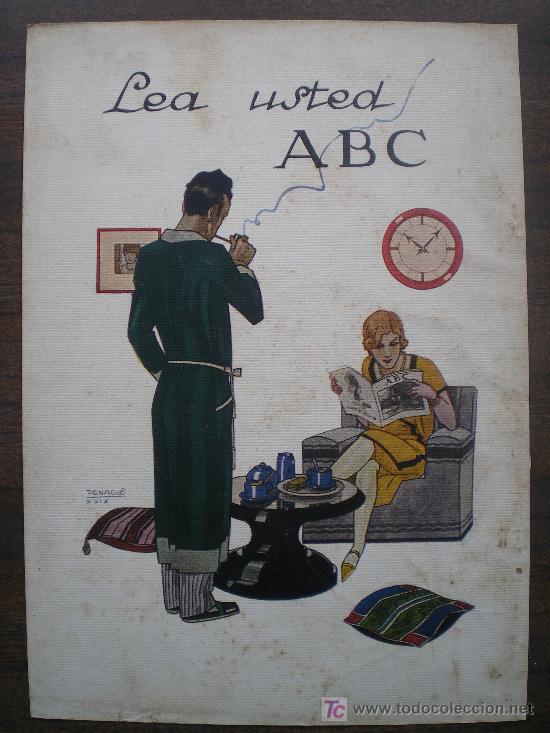 Coleccionismo de revistas y peri&oacute;dicos: RECORTE DE PRENSA 1933 - ANUNCIO PUBLICIDAD PERIODICO ABC