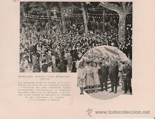 Coleccionismo de revistas y peri&oacute;dicos: Verbena en Mondariz - 1929