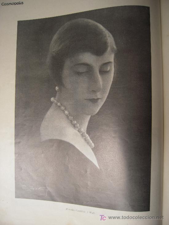 Coleccionismo de revistas y peri&oacute;dicos: Mercedes Castillejo y Wall - Cosm&oacute;polis, 1928