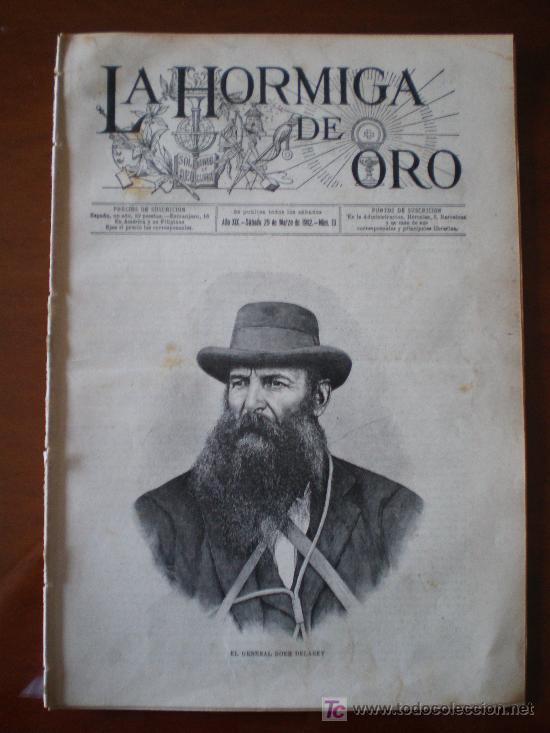 Coleccionismo de revistas y peri&oacute;dicos: LA HORMIGA DE ORO N&ordm; 13 (29/03/02) JERUSALEN TIERRA SANTA BOER DELAREY BETANIA ABSALON EZEQUIAS